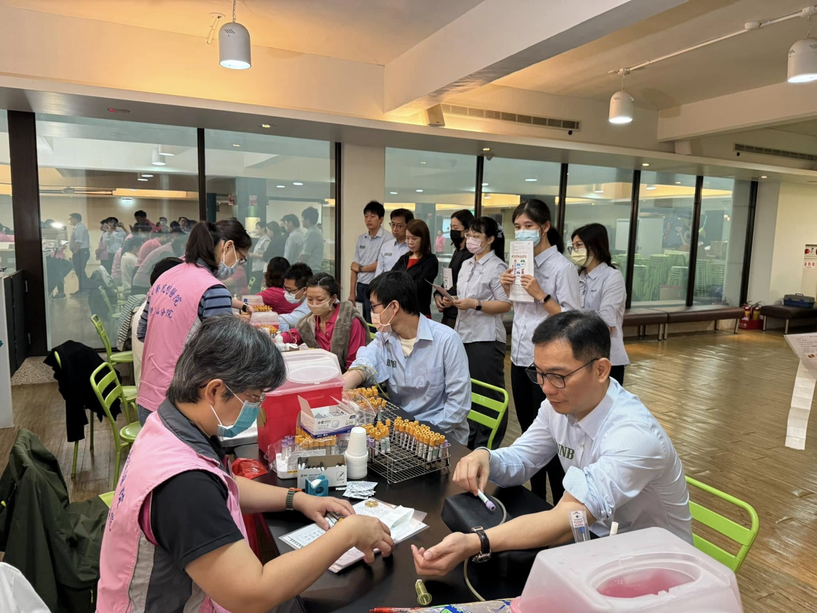 健康檢查現場照片01