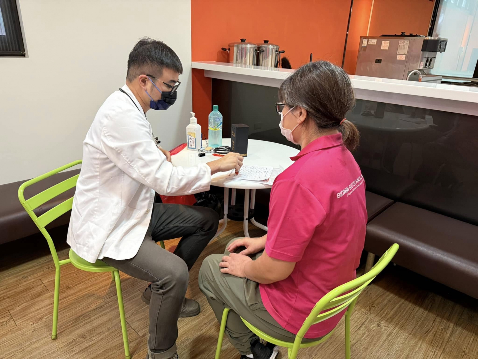 健康檢查現場照片02