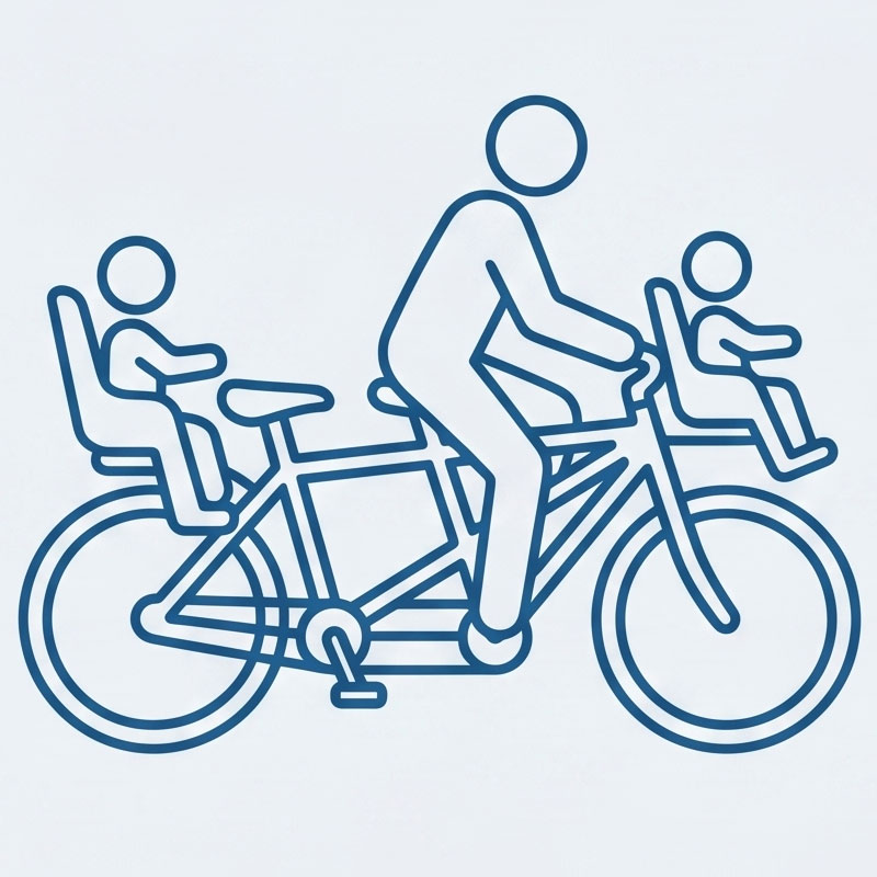 親子協力車預留圖