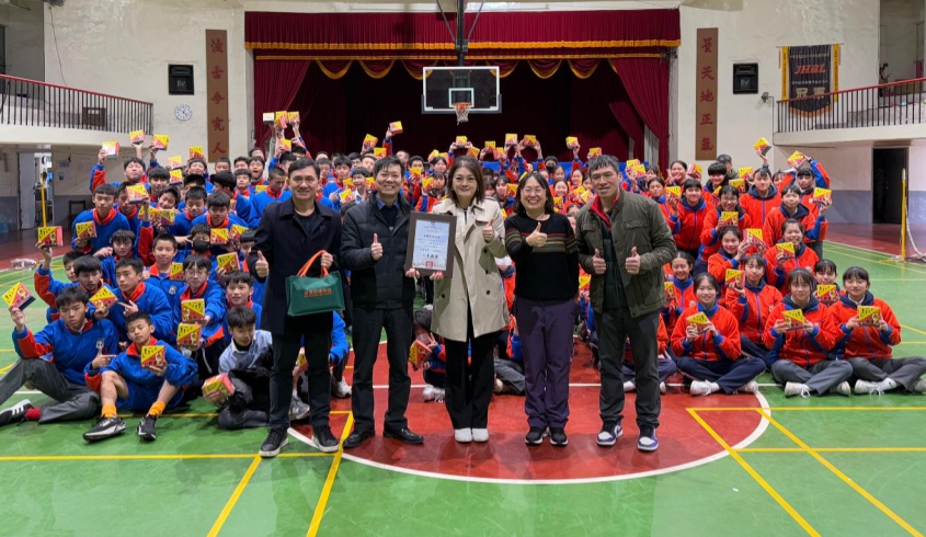 ＼01.23 支持宜蘭體育教育／🎁贊助宜蘭縣立復興國中💪體育隊伍勁寶貝能量凍🌟